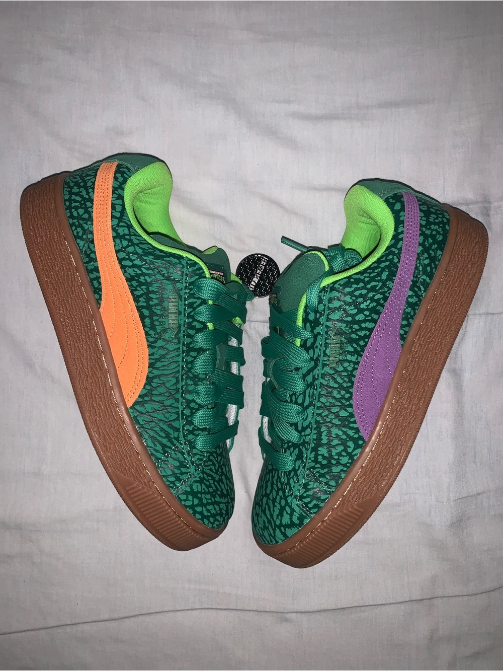 Puma Suede XL Teenage Mutant Ninja Turtles Size: 6 Men